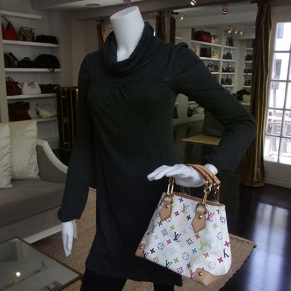 Louis Vuitton Monogram Multicolor Audra White 2 of 9