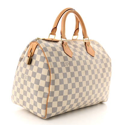 Louis Vuitton Damier Azur Speedy 30 3 of 13
