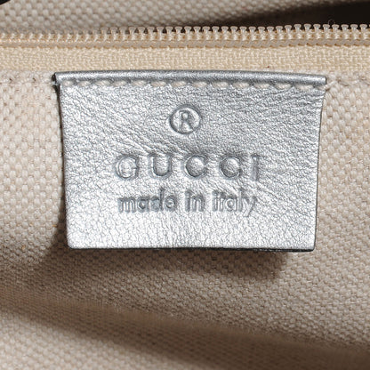 Gucci Guccissima Large Sukey Tote Silver 6 of 7