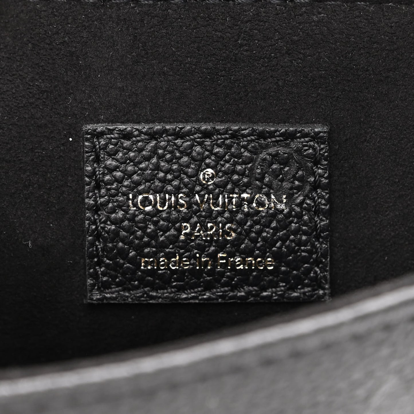 Empreinte Monogram Giant Tiny Backpack Black