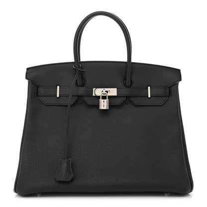 Hermes Togo Birkin 35 Black 1 of 13