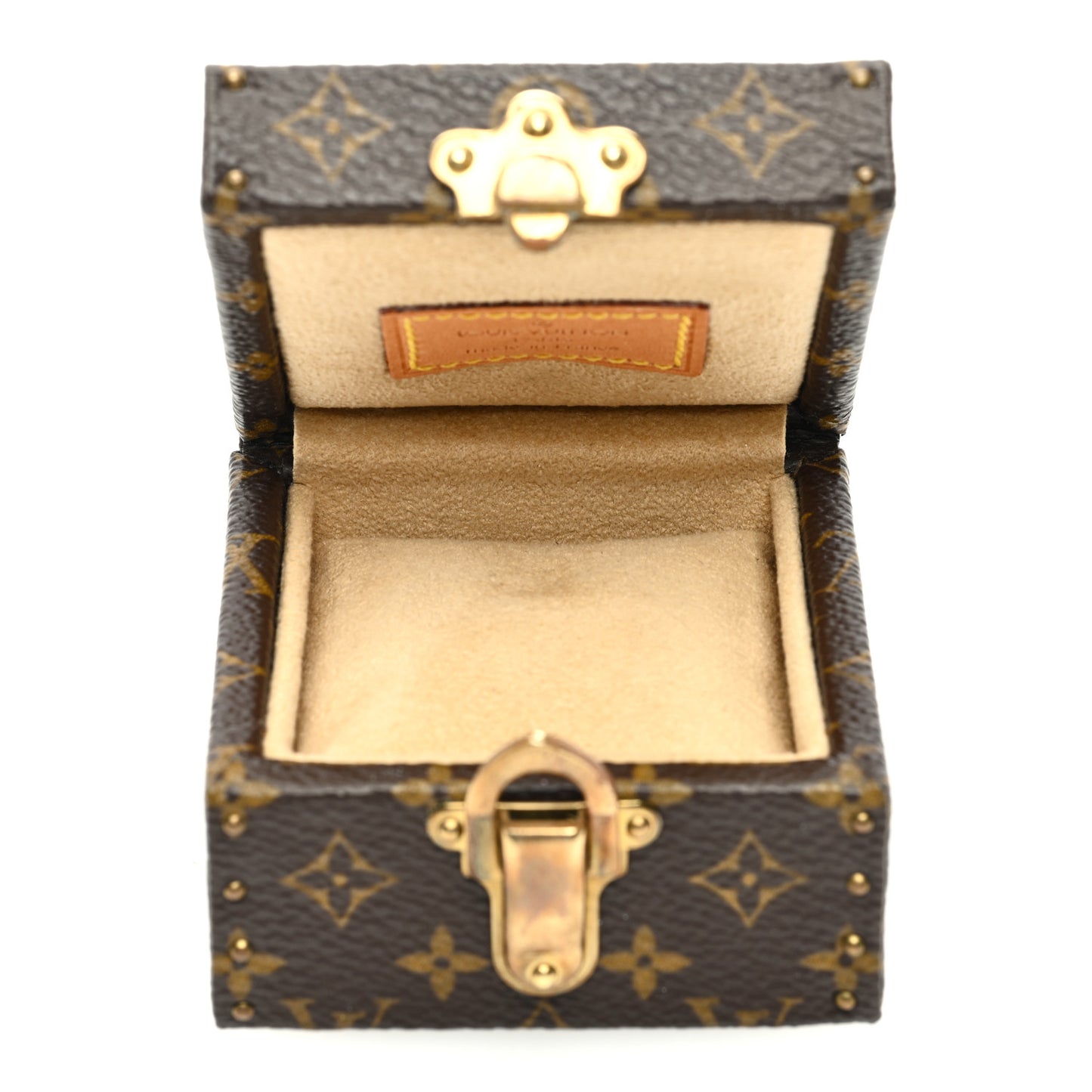 Monogram Ring Box Mini Trunk Case