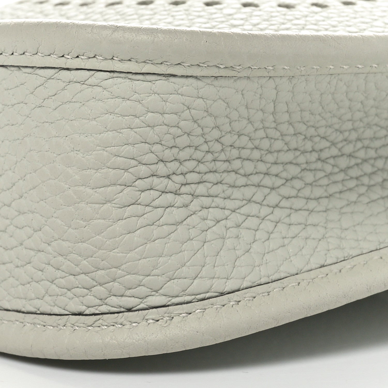 Hermes Taurillon Clemence Amazone Evelyne TPM Gris Neve 9 of 10