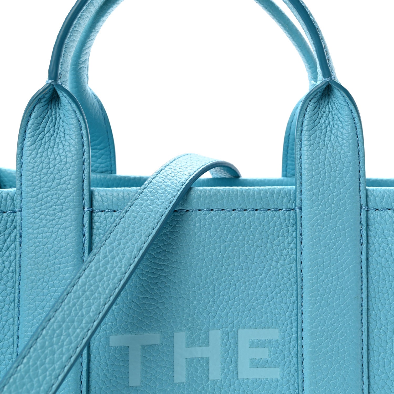 Marc Jacobs Grained Calfskin Small The Tote Bag Pool 7 of 9