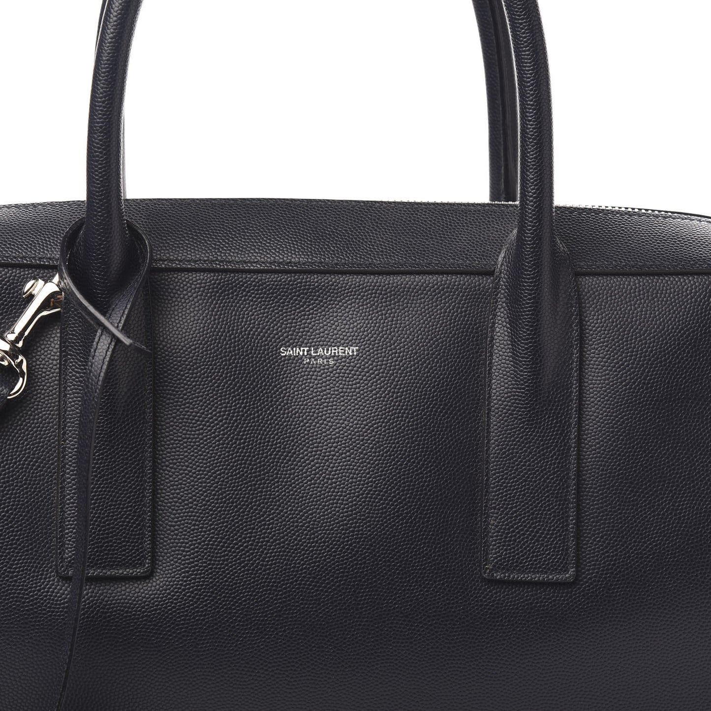 Grain de Poudre Medium Museum Briefcase Deep Marine
