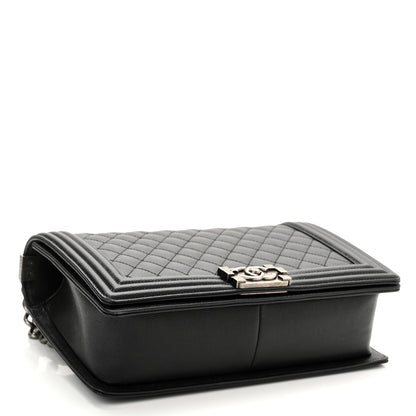 Chanel Caviar Quilted New Medium Boy Flap Black 4 of 11