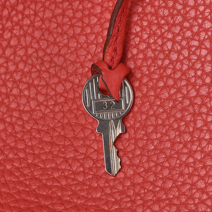 Hermes Taurillon Clemence Birkin 35 Bougainvillea 24 of 32