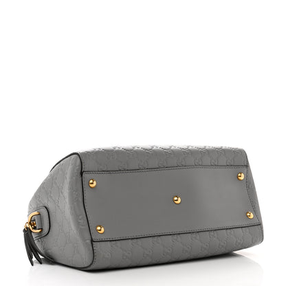 Gucci Guccissima Signature Boston Deep Grey 4 of 10