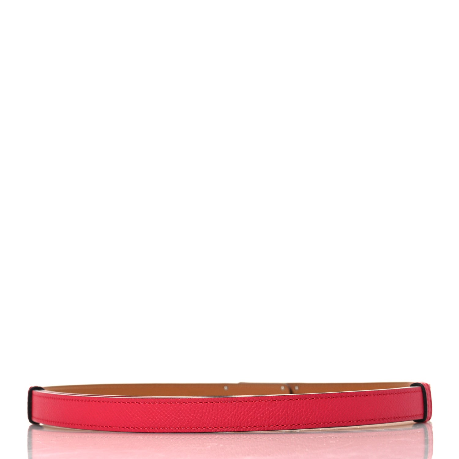 Hermes Epsom Kelly Belt Rose Extreme 2 of 4