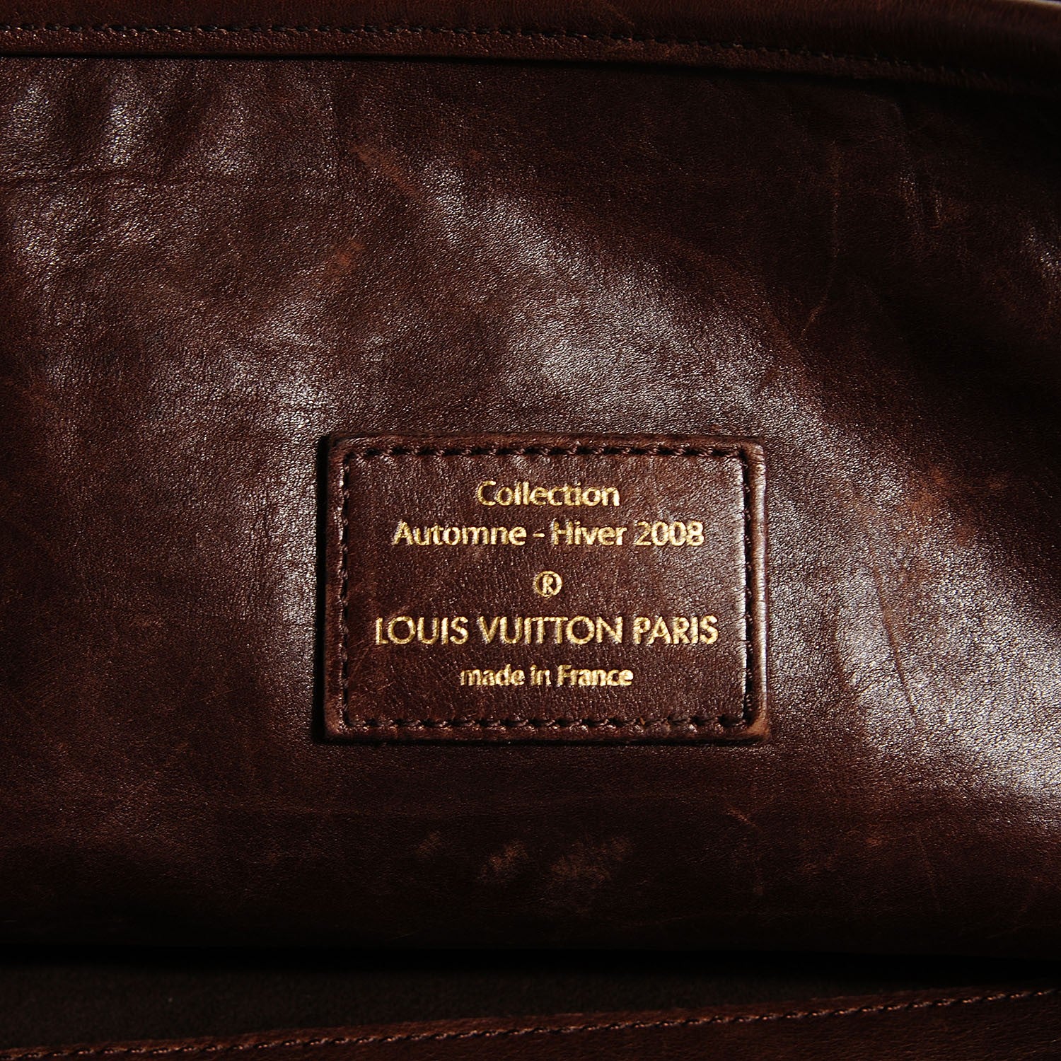 Louis Vuitton Monogram Paris Souple Whisper GM Chocolate 6 of 7