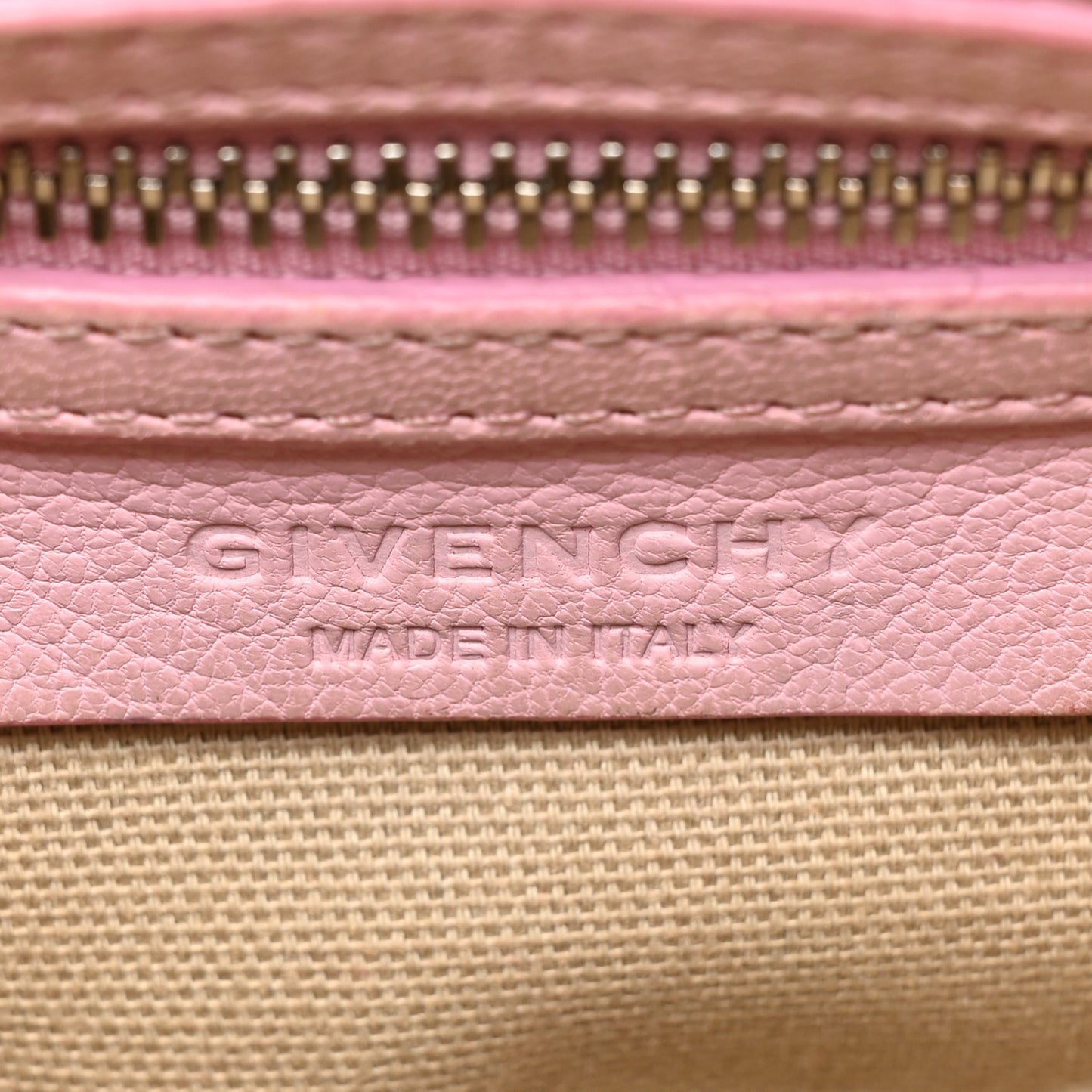 Sugar Goatskin Mini Antigona Pink