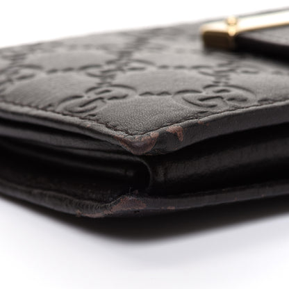 Gucci Guccissima Ladies Web Long Wallet Black 11 of 13