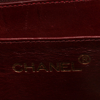 Chanel Lambskin Quilted XL Jumbo Single Flap Black 6 of 10