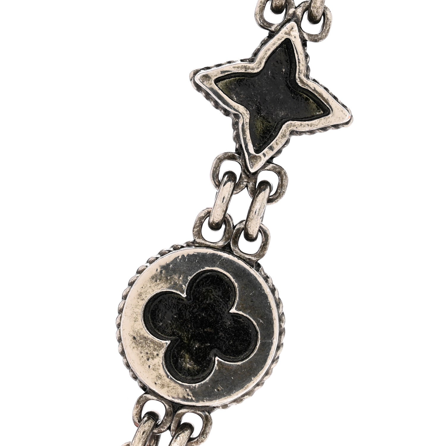 Louis Vuitton Metal Western Chain Belt and Bag Charm 4 of 4