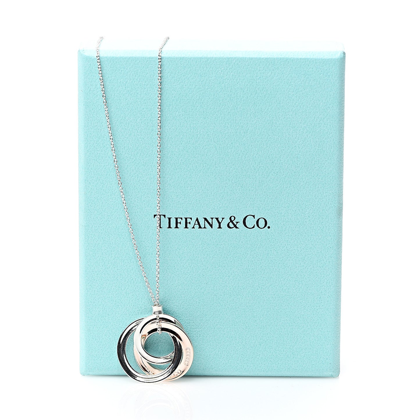 Sterling Silver Rubedo 1837 Circles Pendant Necklace