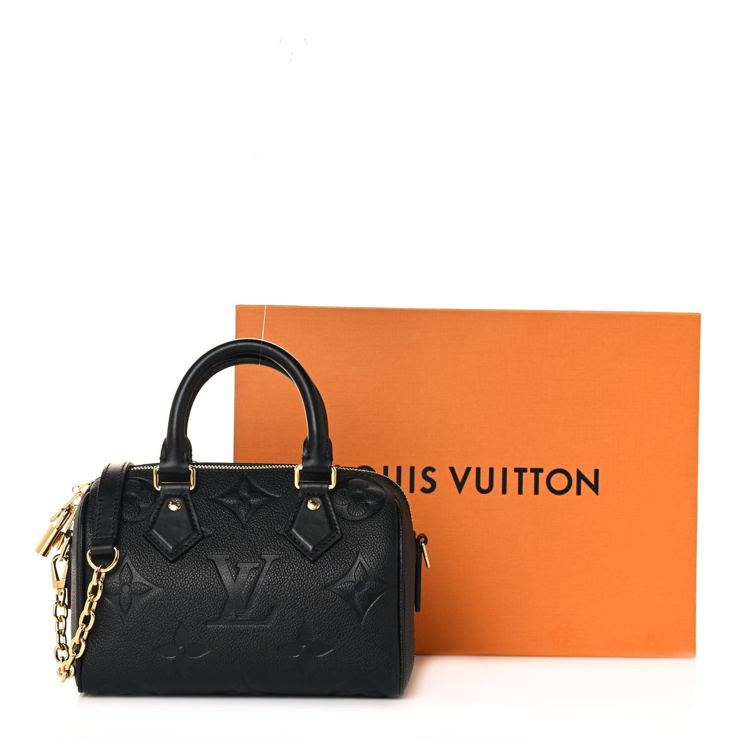 Empreinte Monogram Giant Speedy Bandouliere 20 Black