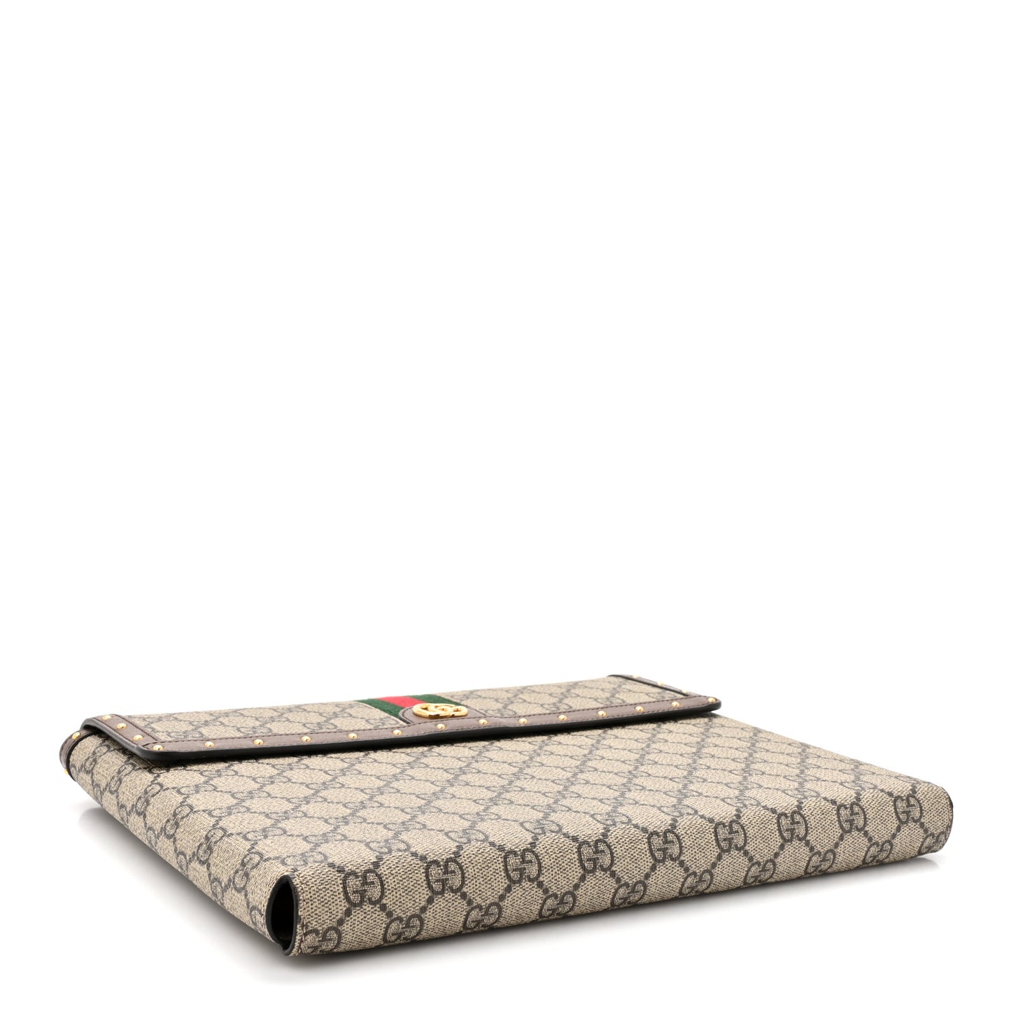 GG Supreme Monogram Ophidia iPad Case Beige New Acero