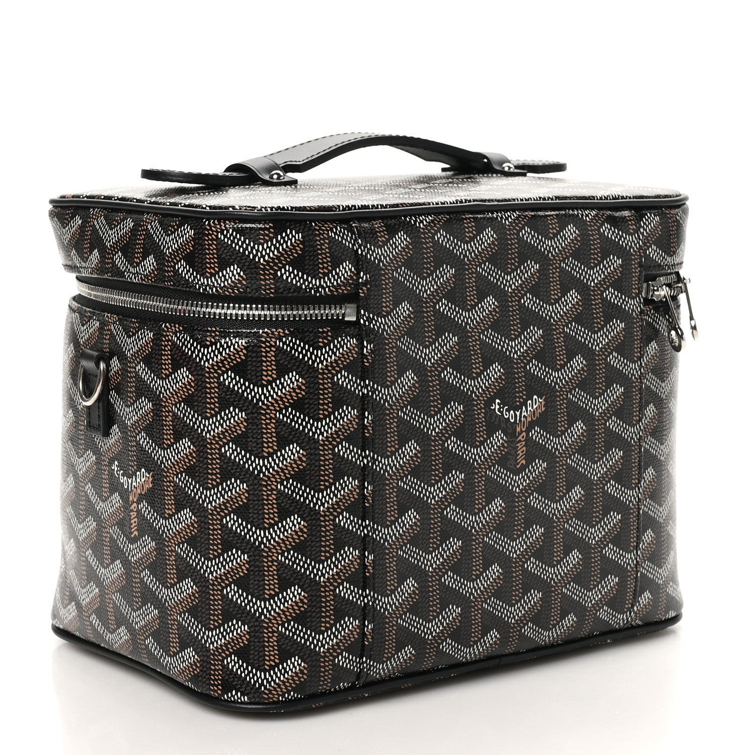 Goyard Goyardine Muse Vanity Case Black 4 of 10
