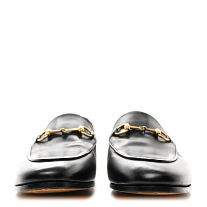 Gucci Calfskin Womens Jordaan Loafers 38 Black 2 of 12