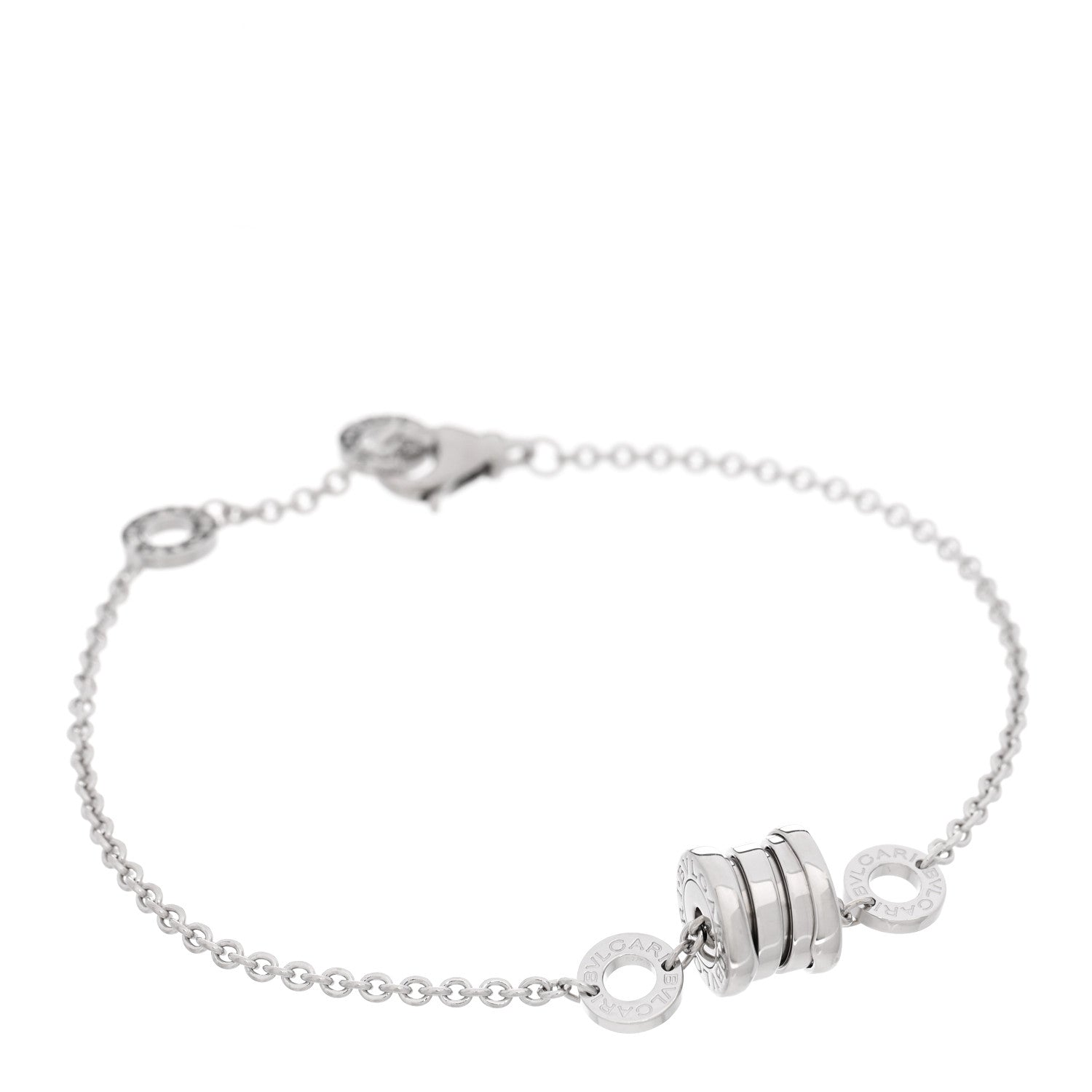 Bulgari 18K White Gold B.Zero1 Bracelet 1 of 3