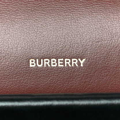 Burberry E-Canvas Monogram Stripe Small TB Bag Bridle Brown 6 of 10