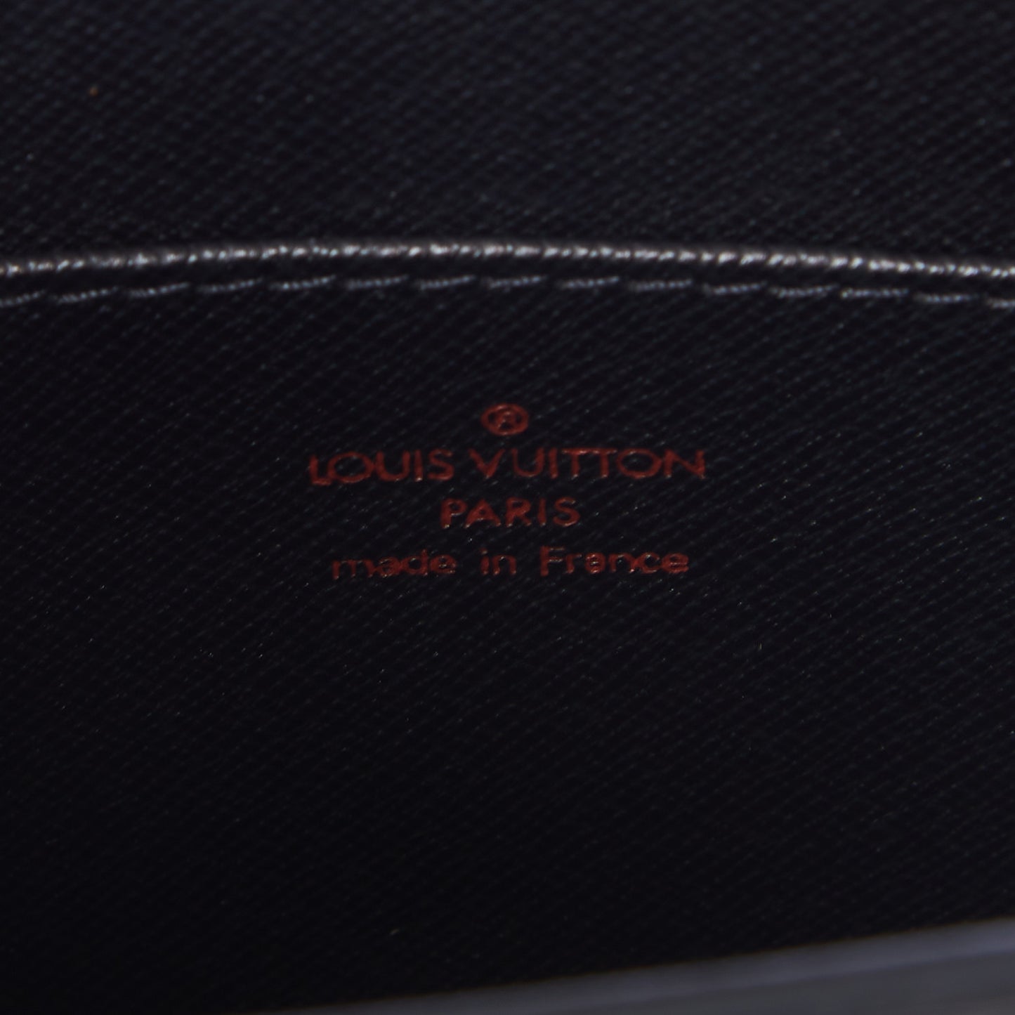Epi Pochette Homme Clutch Black
