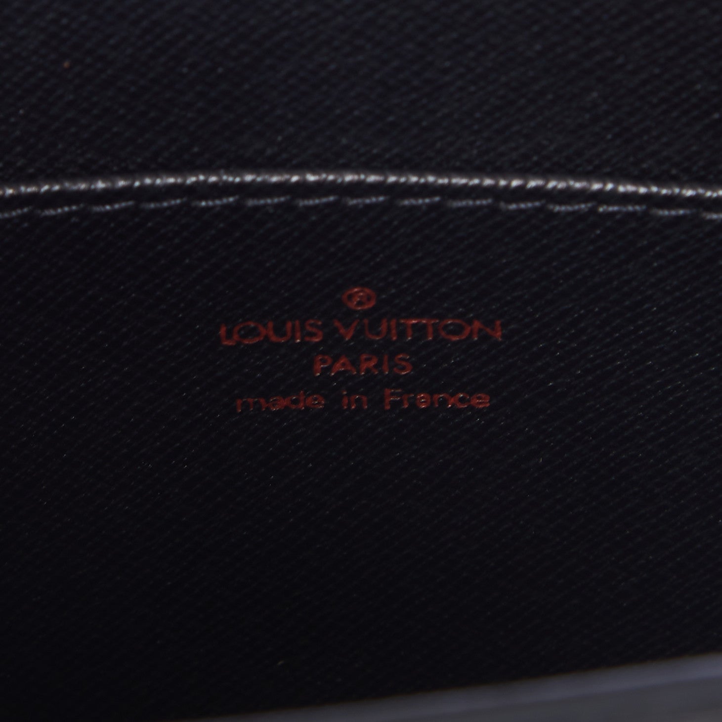 Louis Vuitton Epi Pochette Homme Clutch Black 8 of 8