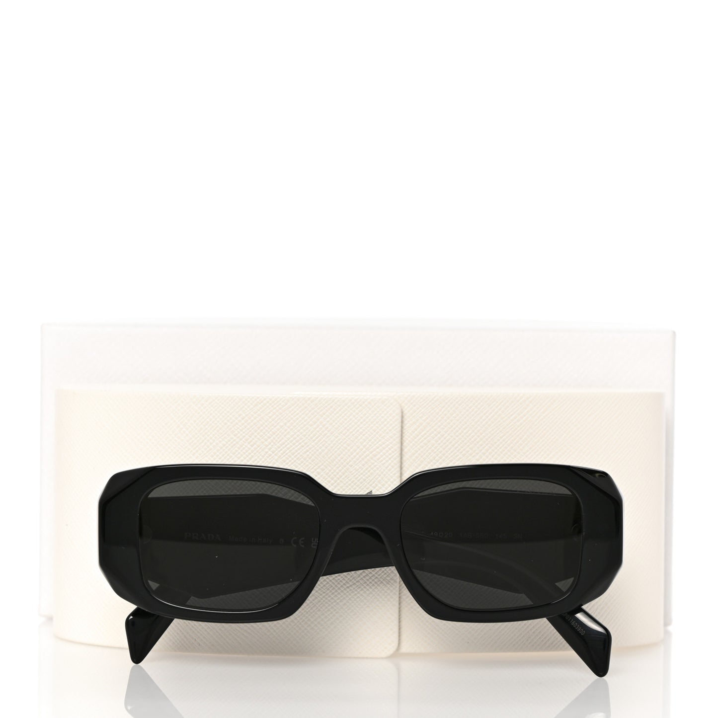 Acetate Symbole Sunglasses SPR 17W Black