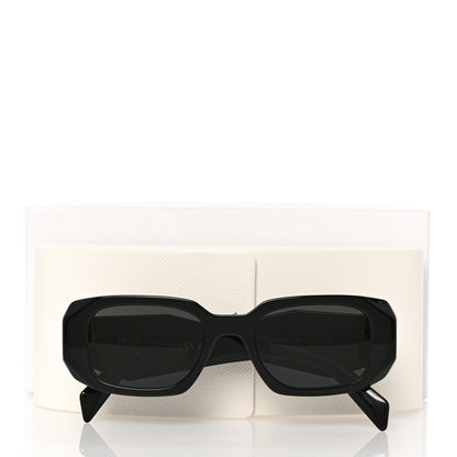 Prada Acetate Symbole Sunglasses SPR 17W Black 9 of 9