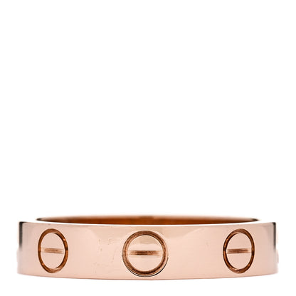 Cartier 18K Pink Gold 3.5mm LOVE Wedding Band Ring 47 4 3 of 5