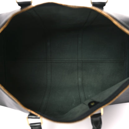 Louis Vuitton Epi Keepall 50 Black 4 of 11