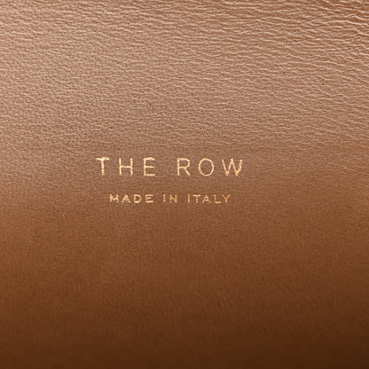 The Row Calfskin Large Julien Shoulder Bag Dark Taupe 7 of 12
