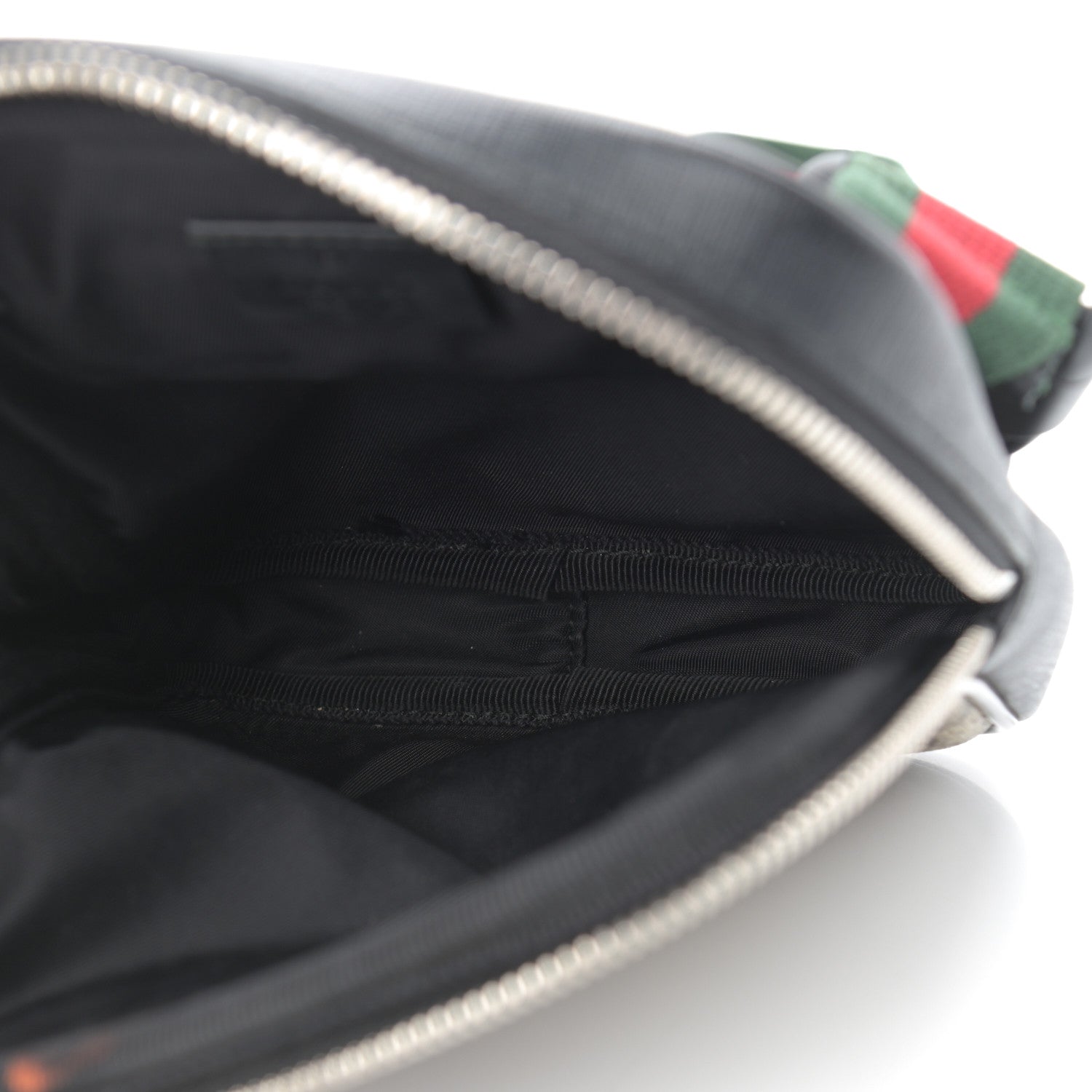Gucci GG Supreme Monogram Web Belt Bag Black 5 of 18