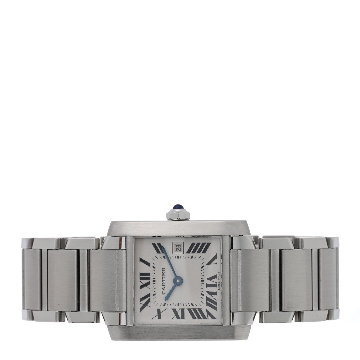 Cartier Stainless Steel 25mm Tank Francaise Quartz Watch 2 of 4