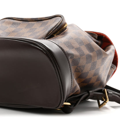 Louis Vuitton Damier Ebene Montsouris MM Backpack 10 of 11