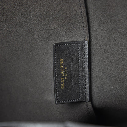 Saint Laurent Calfskin Large Shopping Tote Asphalt 8 of 10