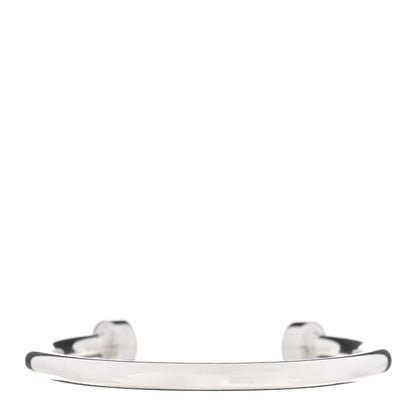 Tiffany Sterling Silver Return to Tiffany Narrow Circle Edge Cuff Bracelet 2 of 4