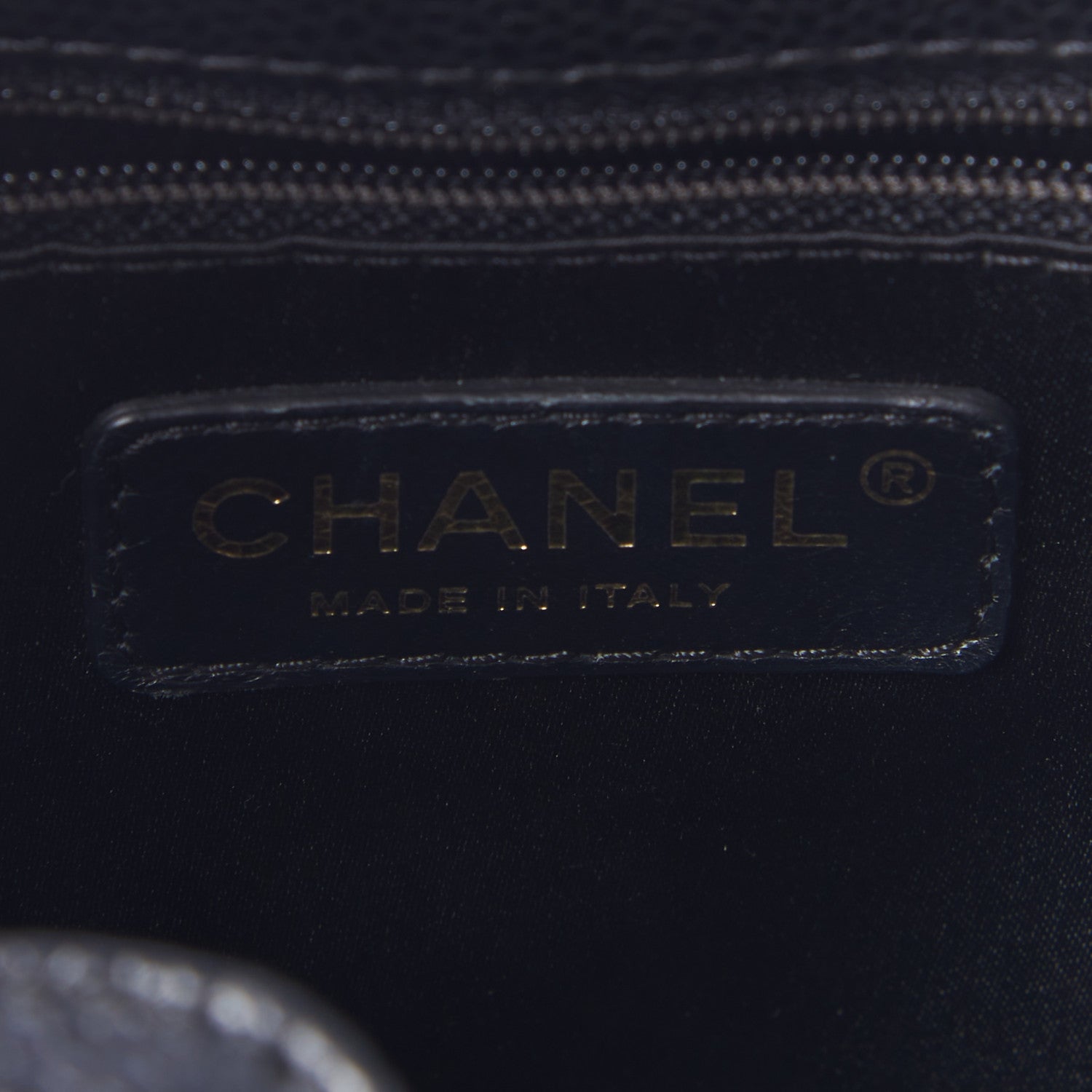 Chanel Caviar Quilted Petit Shopping Tote PST Black 8 of 9