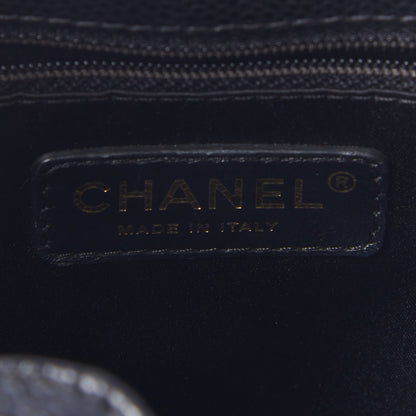 Chanel Caviar Quilted Petit Shopping Tote PST Black 8 of 9