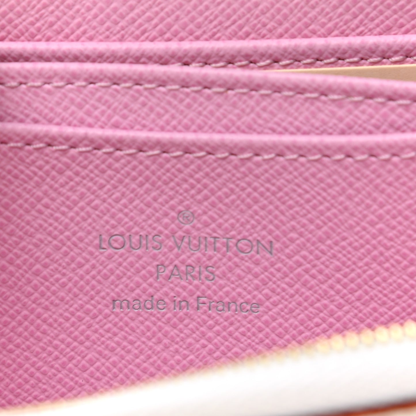 Monogram Multicolor Zippy Coin Purse Wallet White Litchi