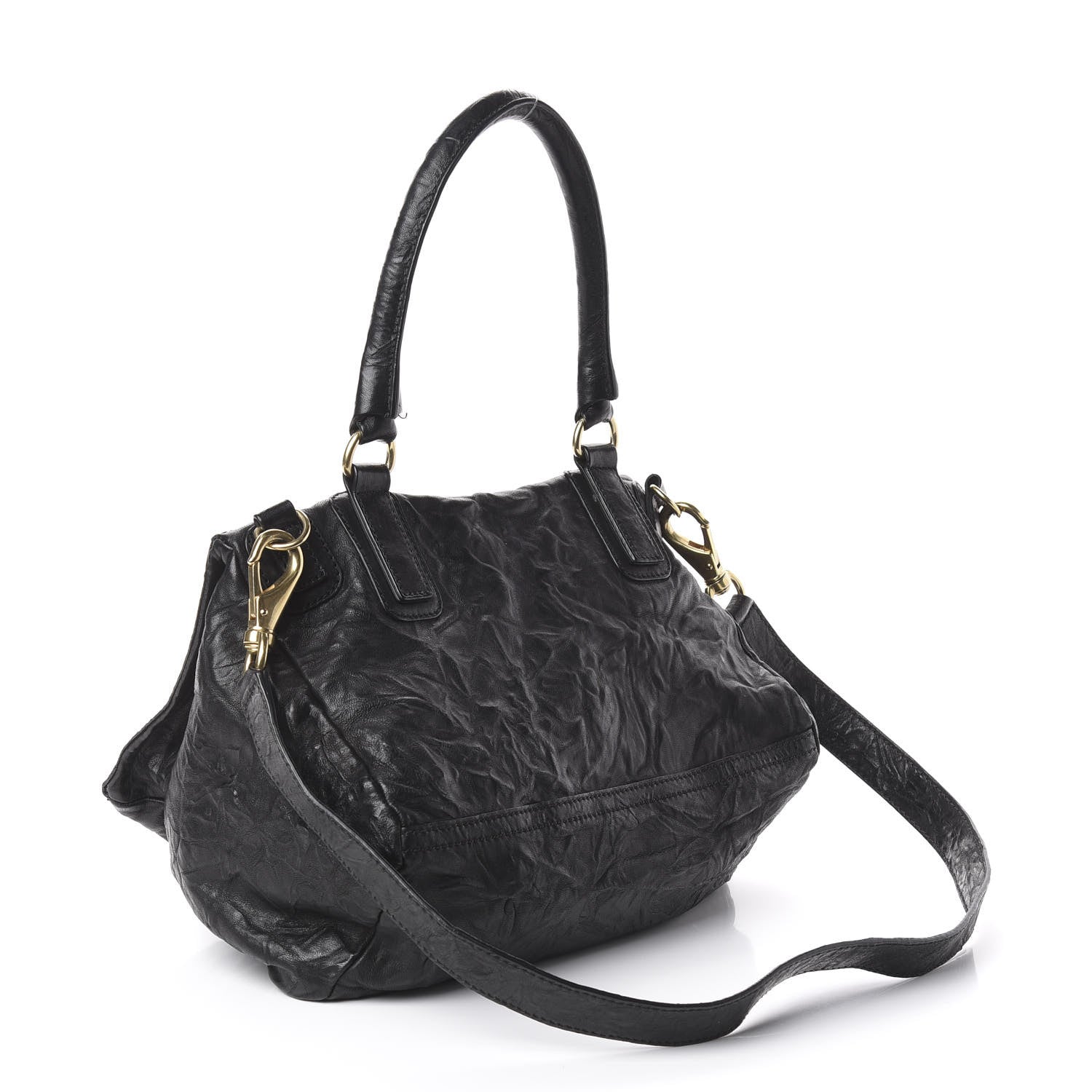 Givenchy Tumbled Sheepskin Medium Pandora Bag Black 2 of 8