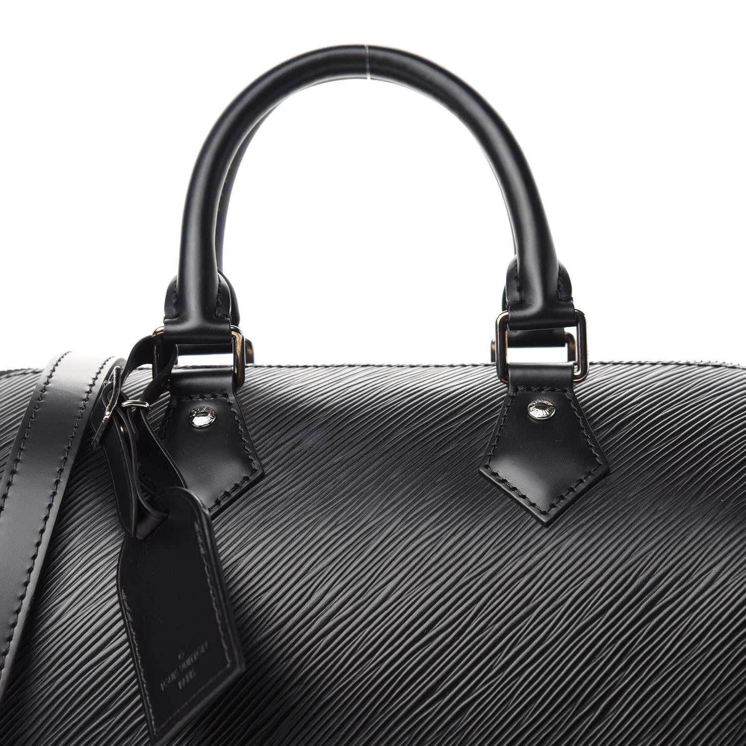Louis Vuitton Epi Speedy Bandouliere 25 Black 10 of 10