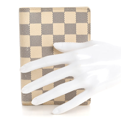 Louis Vuitton Damier Azur Small Ring Agenda Cover 2 of 8