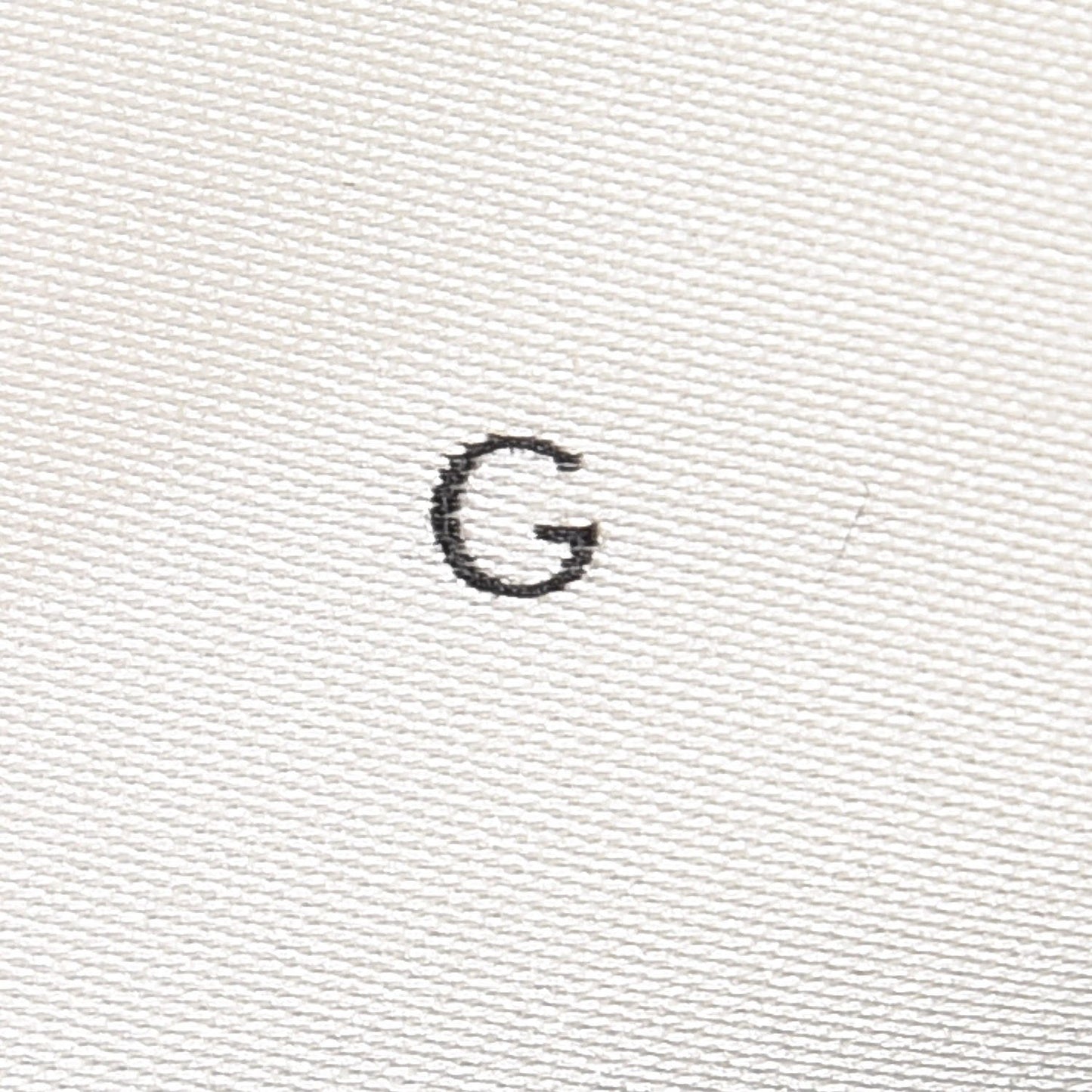 Cotton Monogram GG Web Baseball Hat M Beige