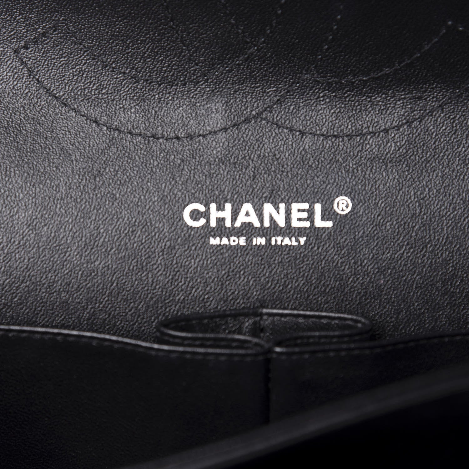 Chanel Lambskin Quilted Jumbo Double Flap Black 9 of 12