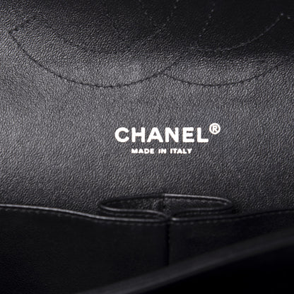 Chanel Lambskin Quilted Jumbo Double Flap Black 9 of 12