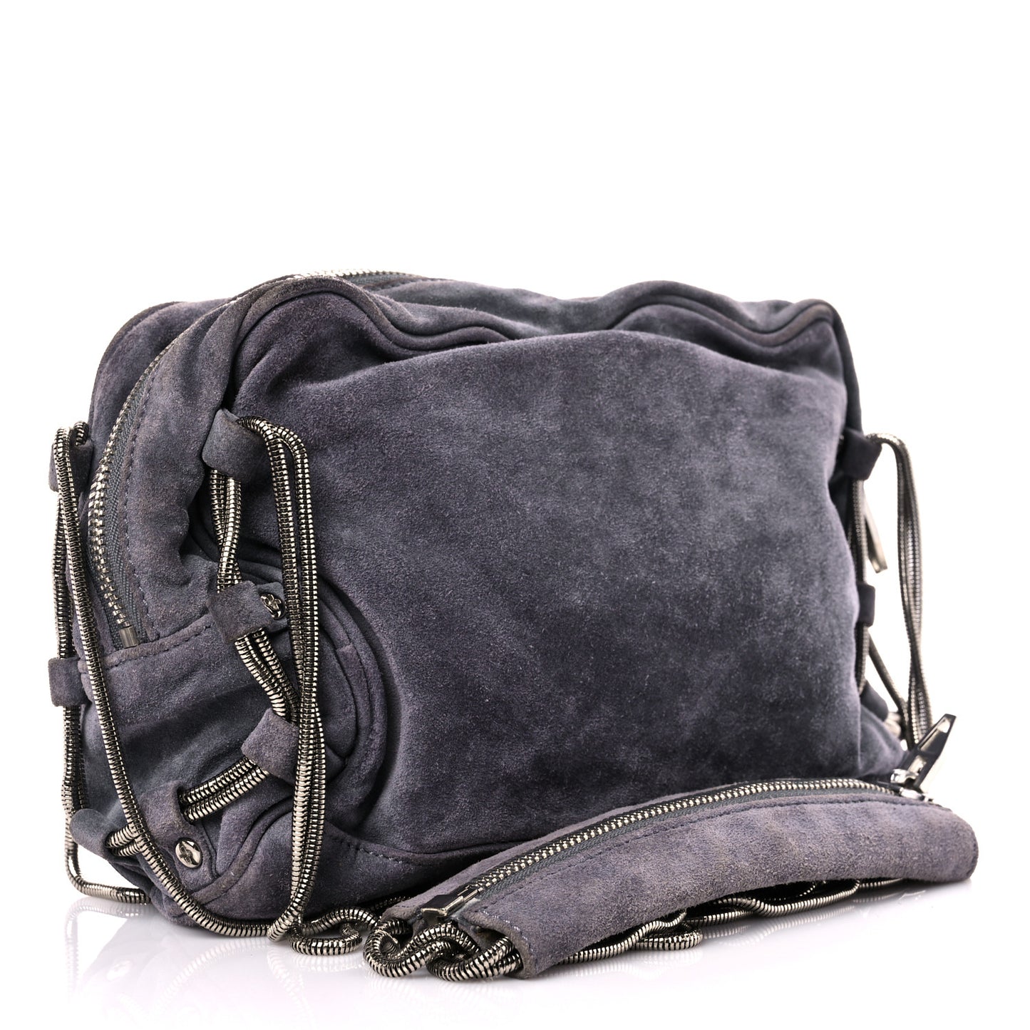Suede Brenda Chain Grey