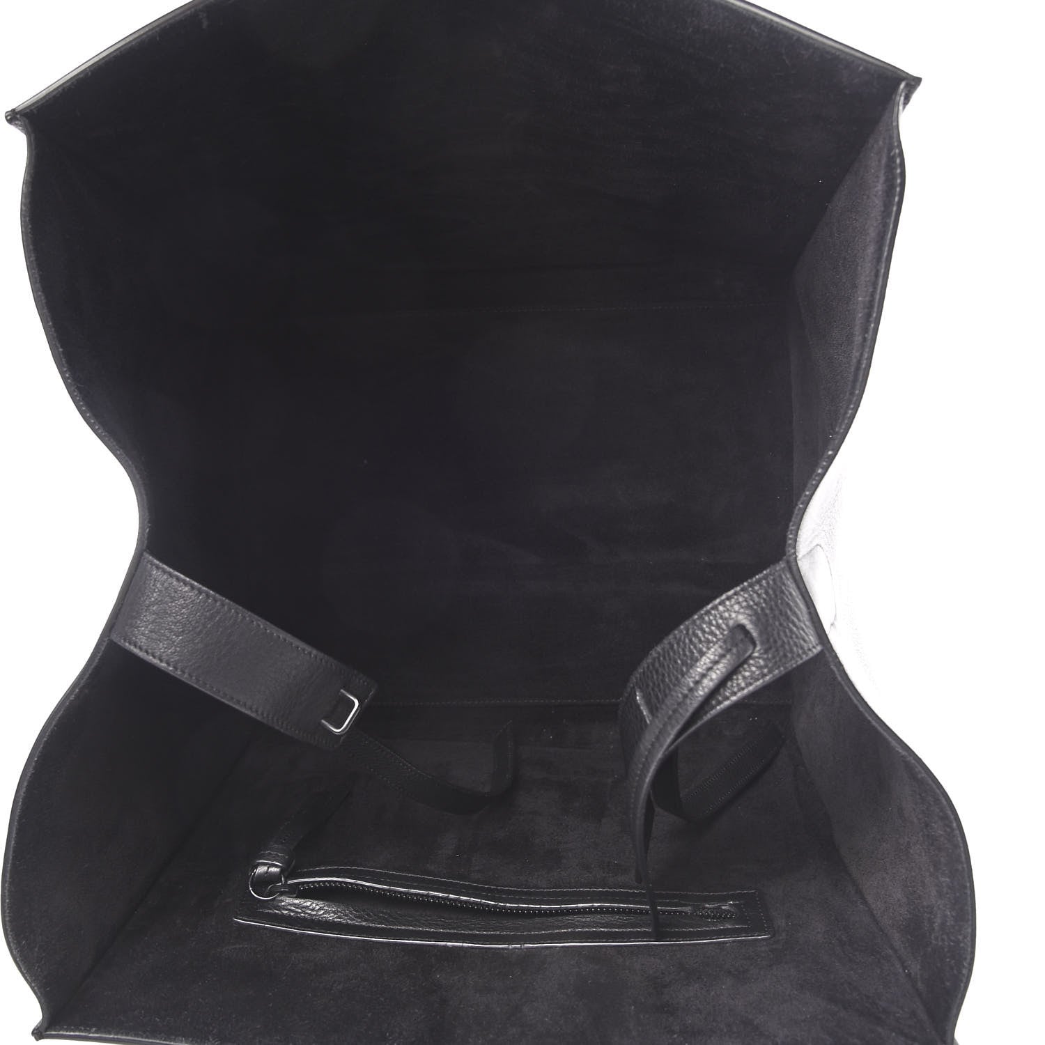 Celine Supple Calfskin Large Phantom Luggage Black 5 of 13