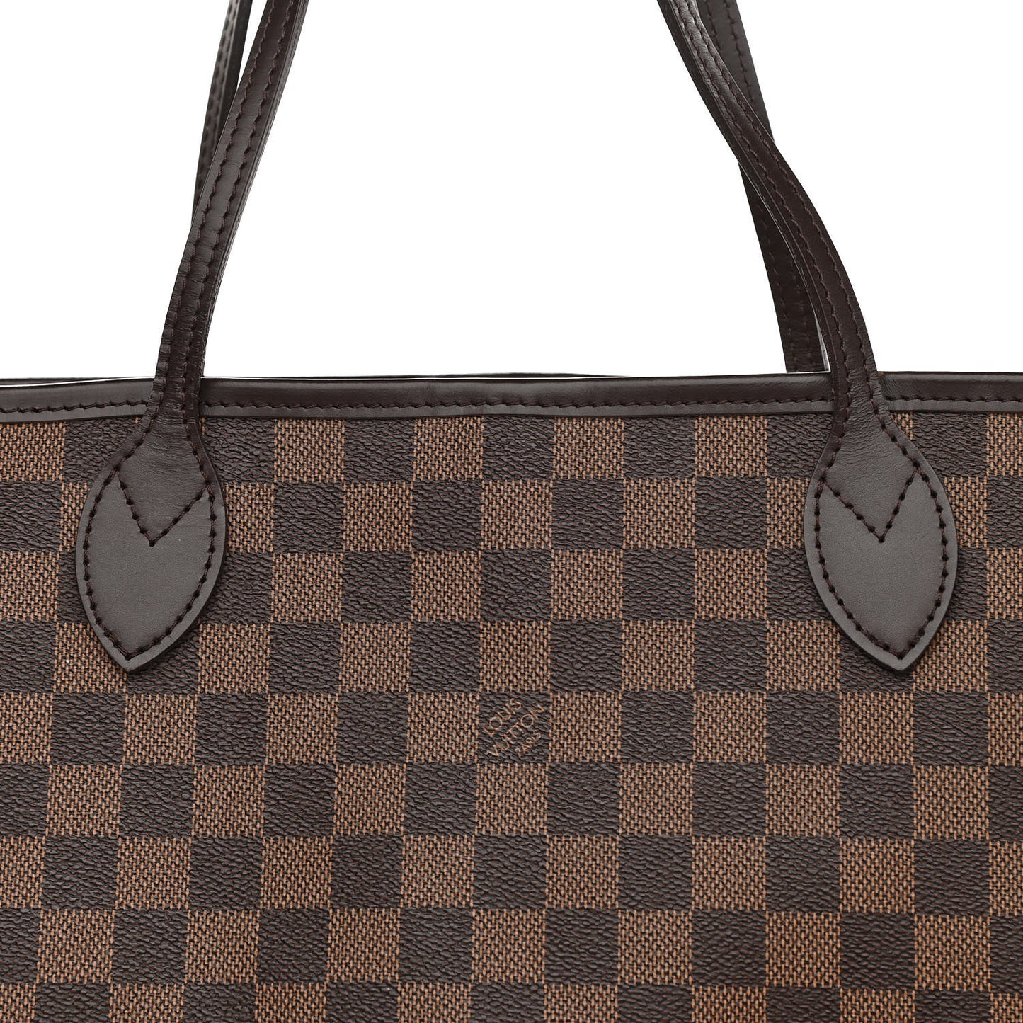 Damier Ebene Neo Neverfull MM Rose Ballerine