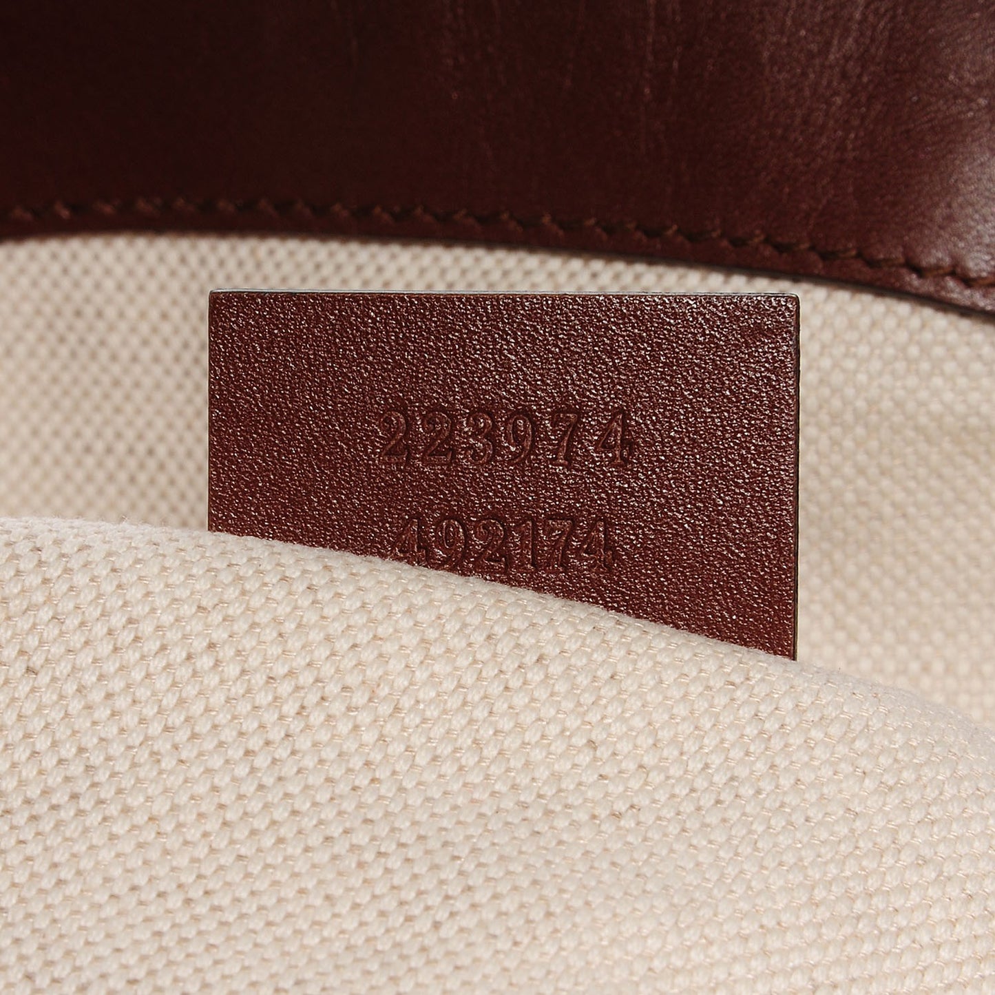 Monogram Medium Cabinato Sukey Boston Brown